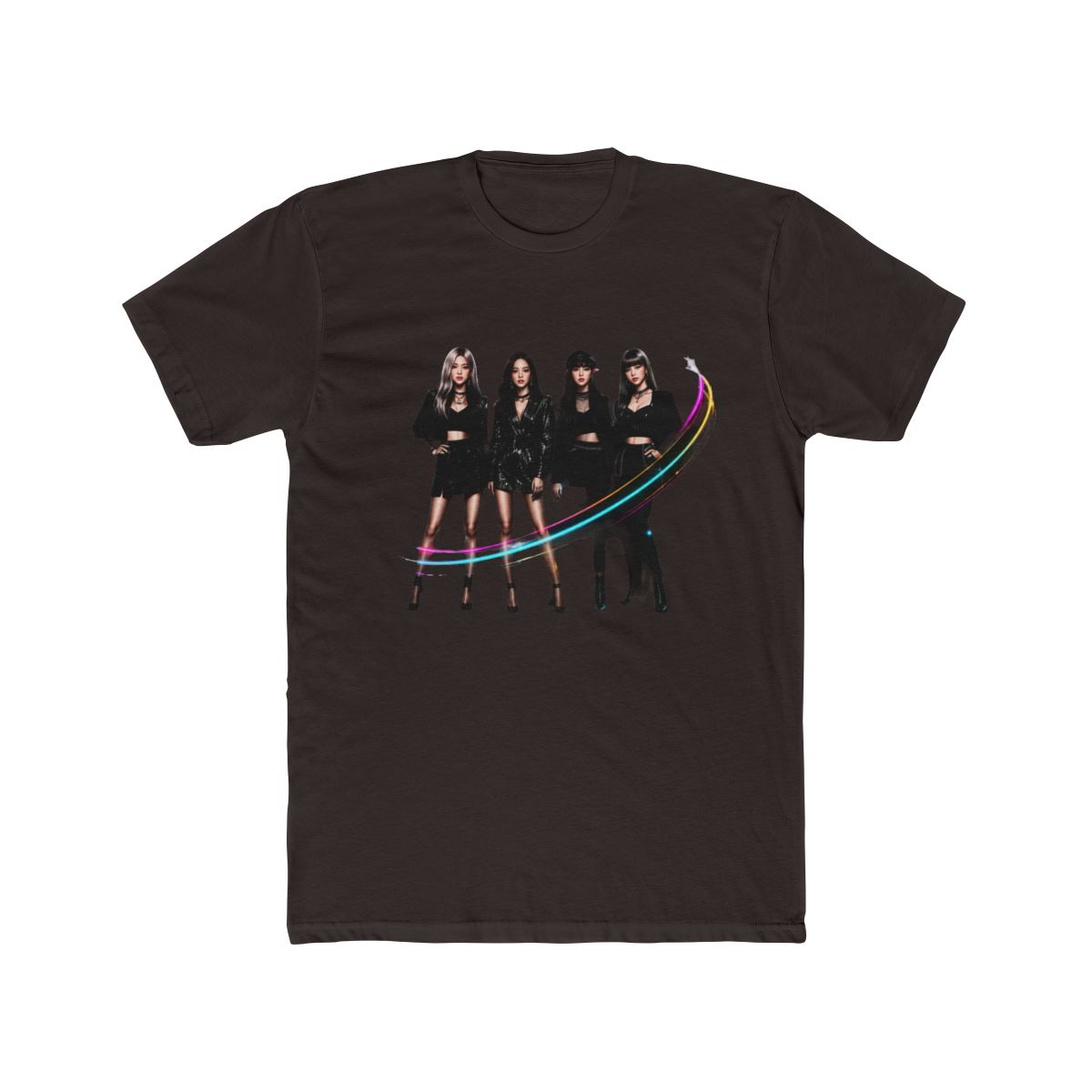 Blackpink K-Pop Shine Fashion Art Print T Shirt - alternate angle 2, merchandise