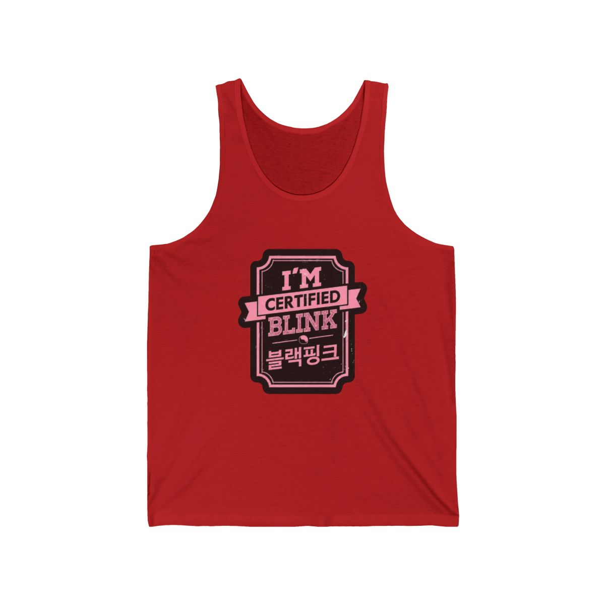 Blackpink Im Certified Blink Tank Top — official BLACKPINK Tank Tops