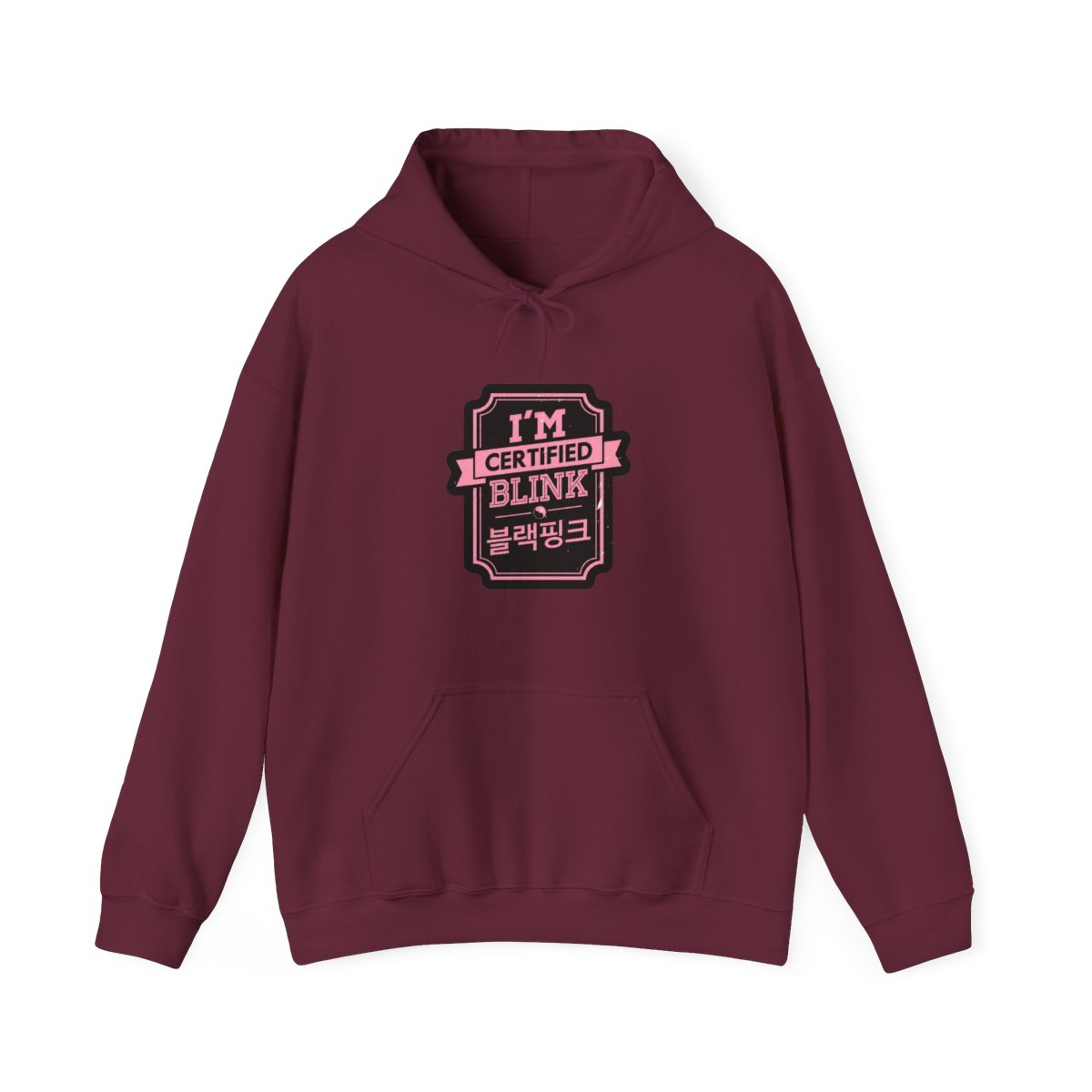 Blackpink Im Certified Blink Hoodie - alternate angle 2, merchandise